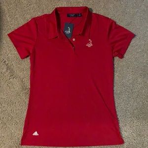 NWT Pinehurst Putter Boy Logo Women’s Golf Shirt